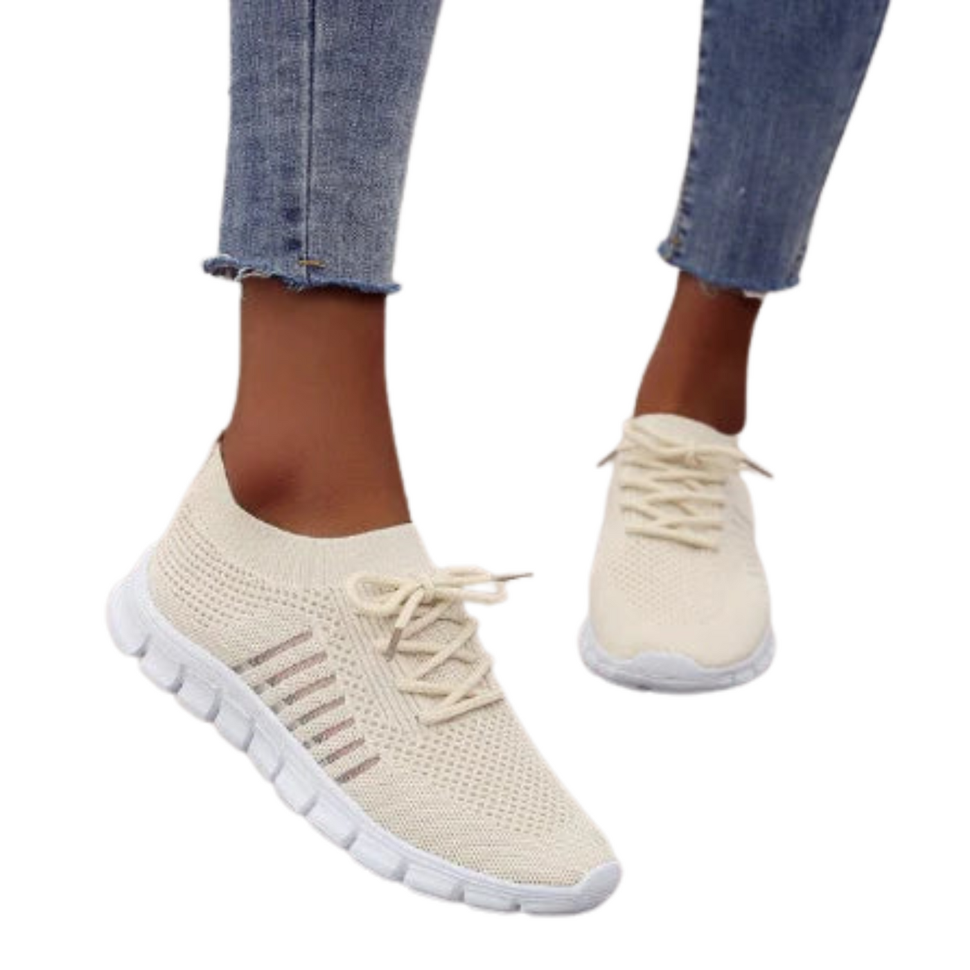 Orthopädische Sportschuhe Damen | Atmungsaktive Mesh-Sneaker mit rutschfester Sohle & Komfort-Innensohle