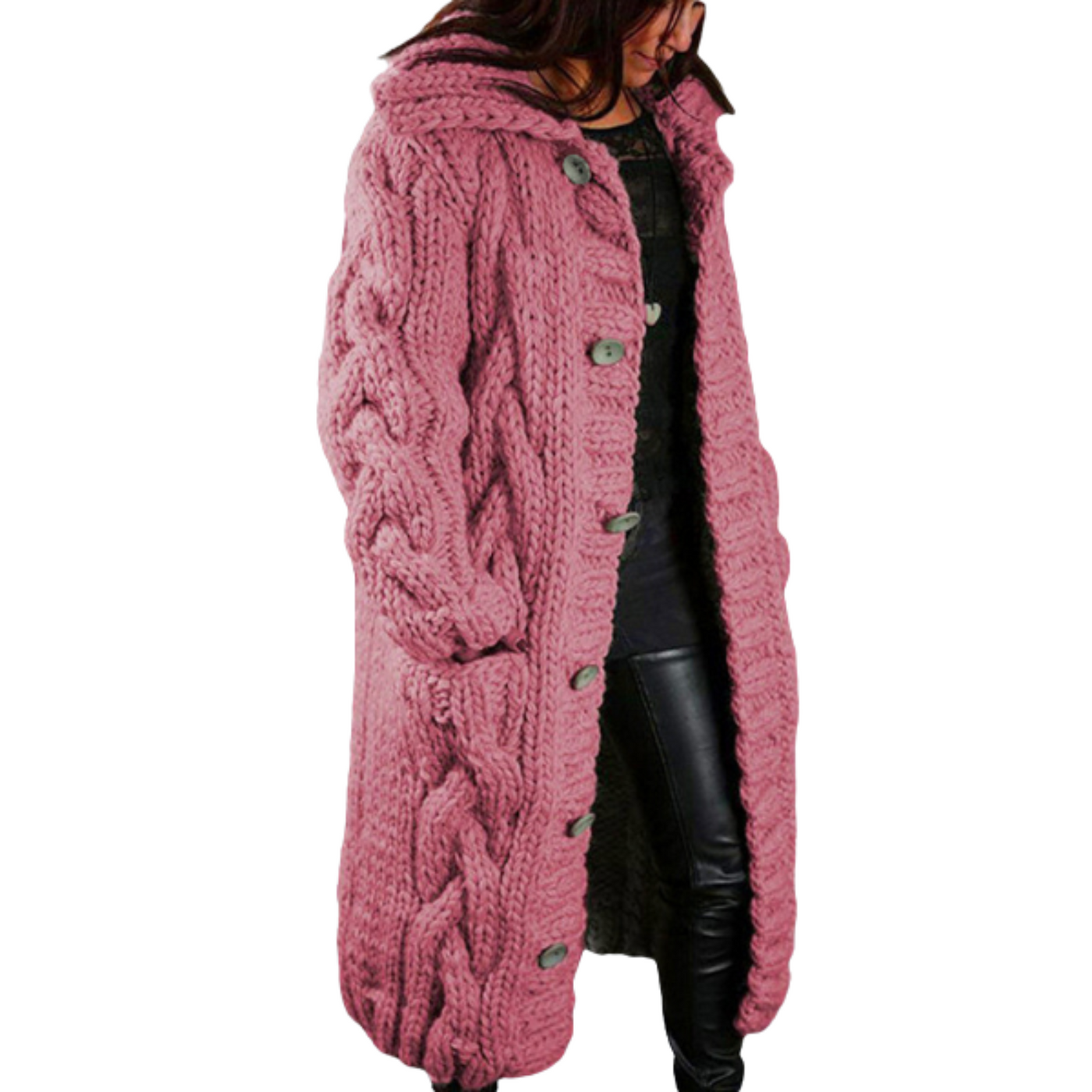 Damen Strickjacke | Warm gefüttert | Elegantes Winterdesign | Vielseitig kombinierbar