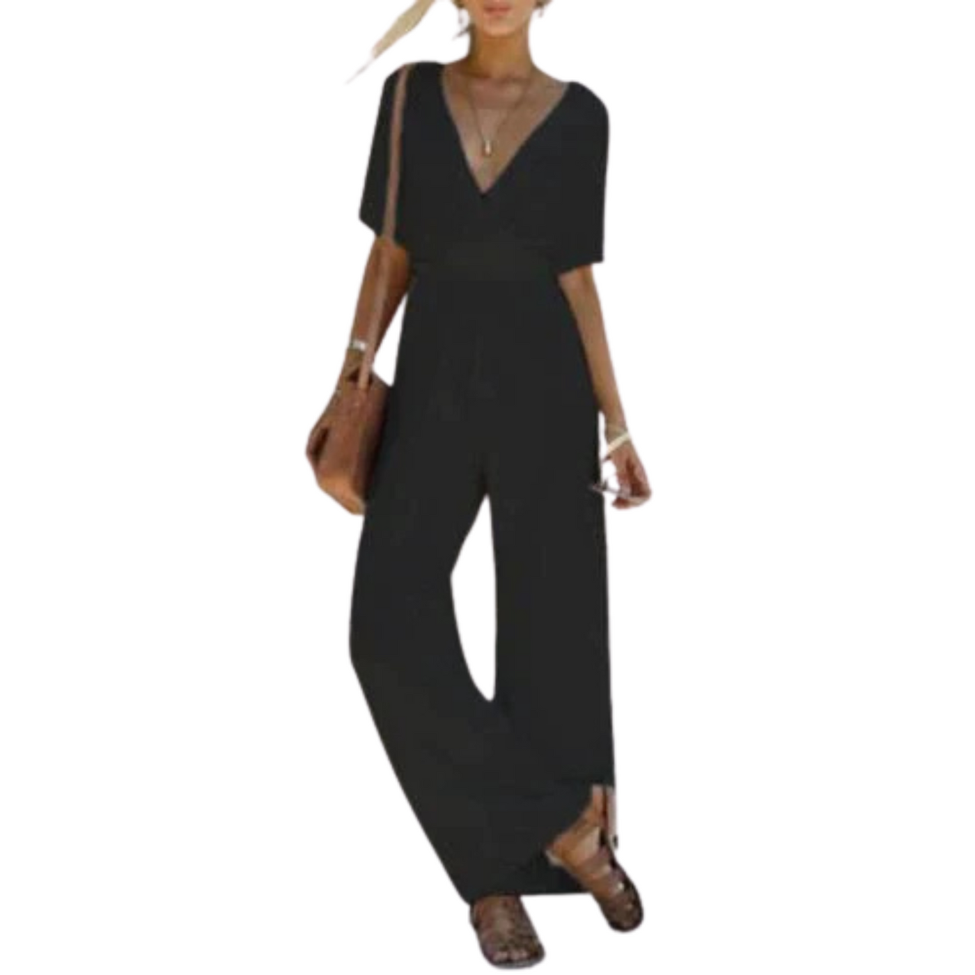 Damen Jumpsuit | Elegantes Abend-Outfit | Schmeichelhafte Passform & Leichtes Material