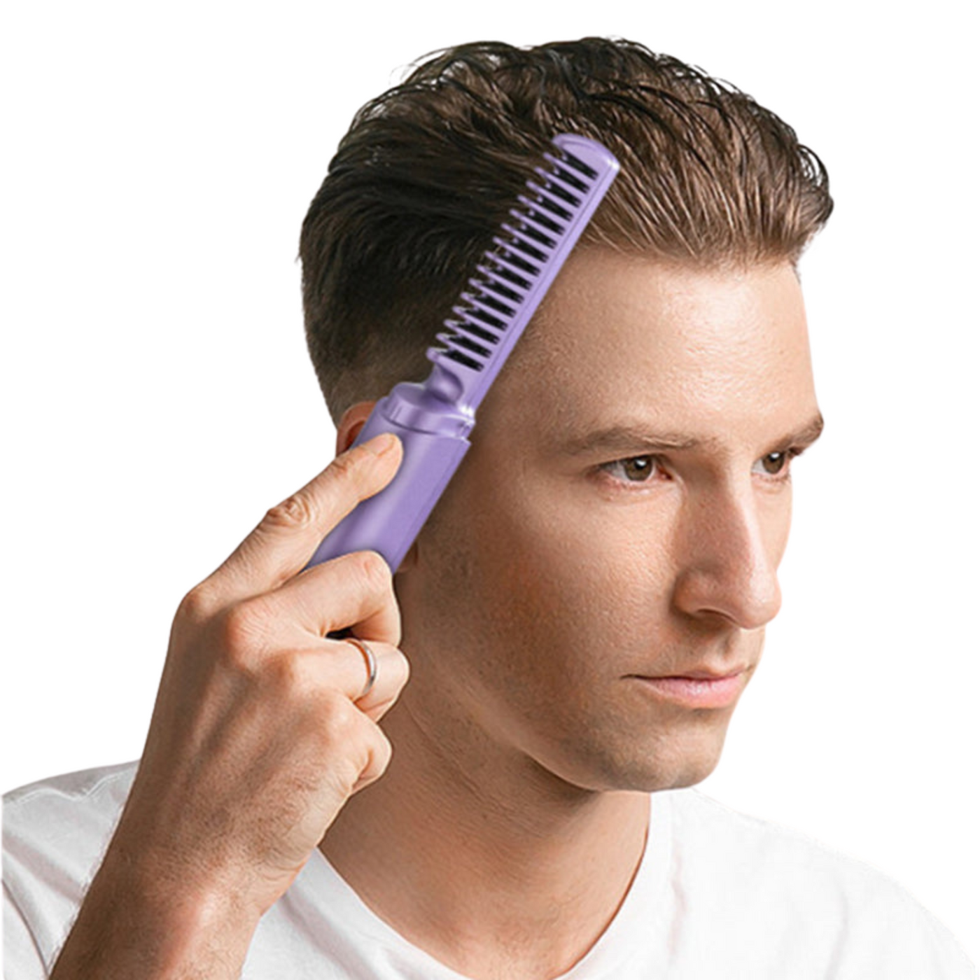 Kabelloses Mini Glätteisen | Tragbares Haarstyling-Gerät | Wiederaufladbar via USB | Für alle Haartypen