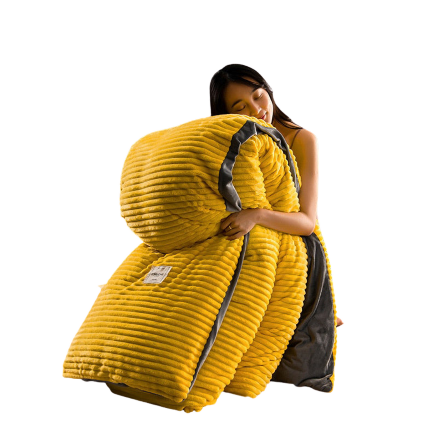 Duvet Bettdecke mit Kopfkissenbezug | Warmes Fleece beidseitig | Extra weich & waschbar