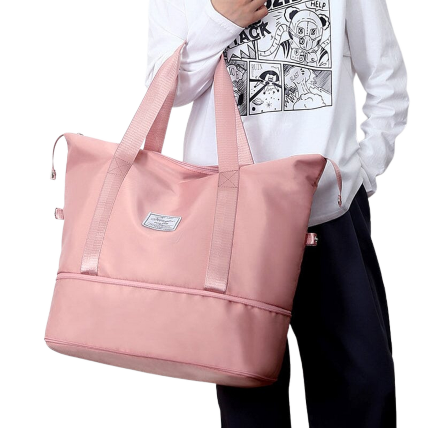 Handgepäcktasche Damen & Herren | Oxford Stoff | Wasserdicht, Leicht & Mit Schuhfach