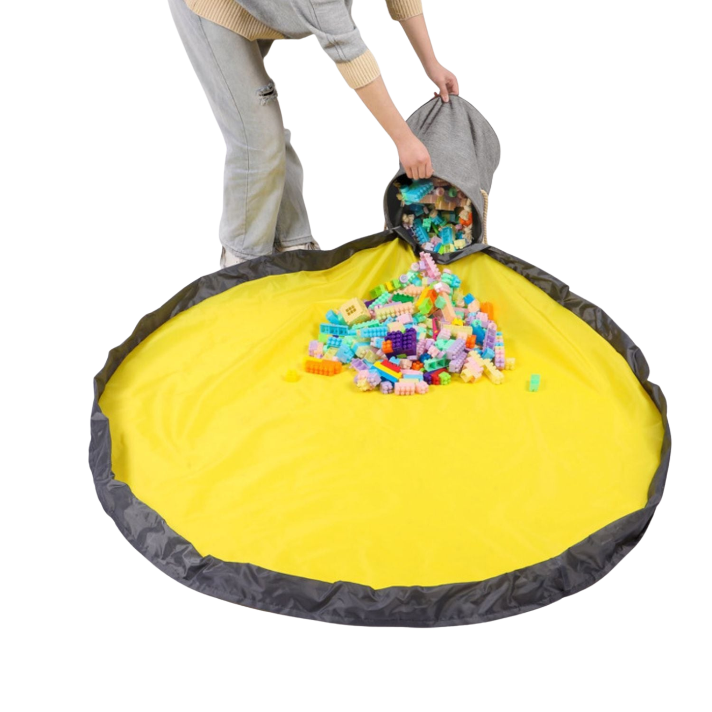 Spielzeug Rucksack | Aufbewahrungssack für Kinder | Tragbar & Leicht zu Reinigen
