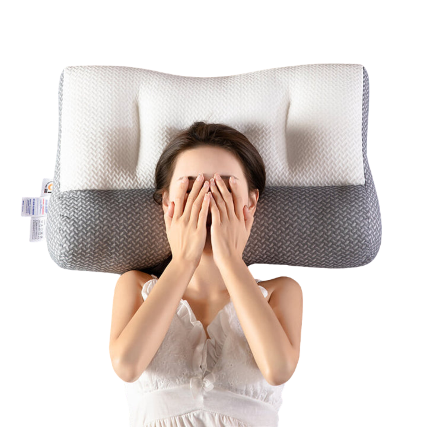 Orthopädisches Nackenstützkissen | Memory-Schaum | Ergonomisch & Atmungsaktiv | Für Seitenschläfer & Rückenschläfer