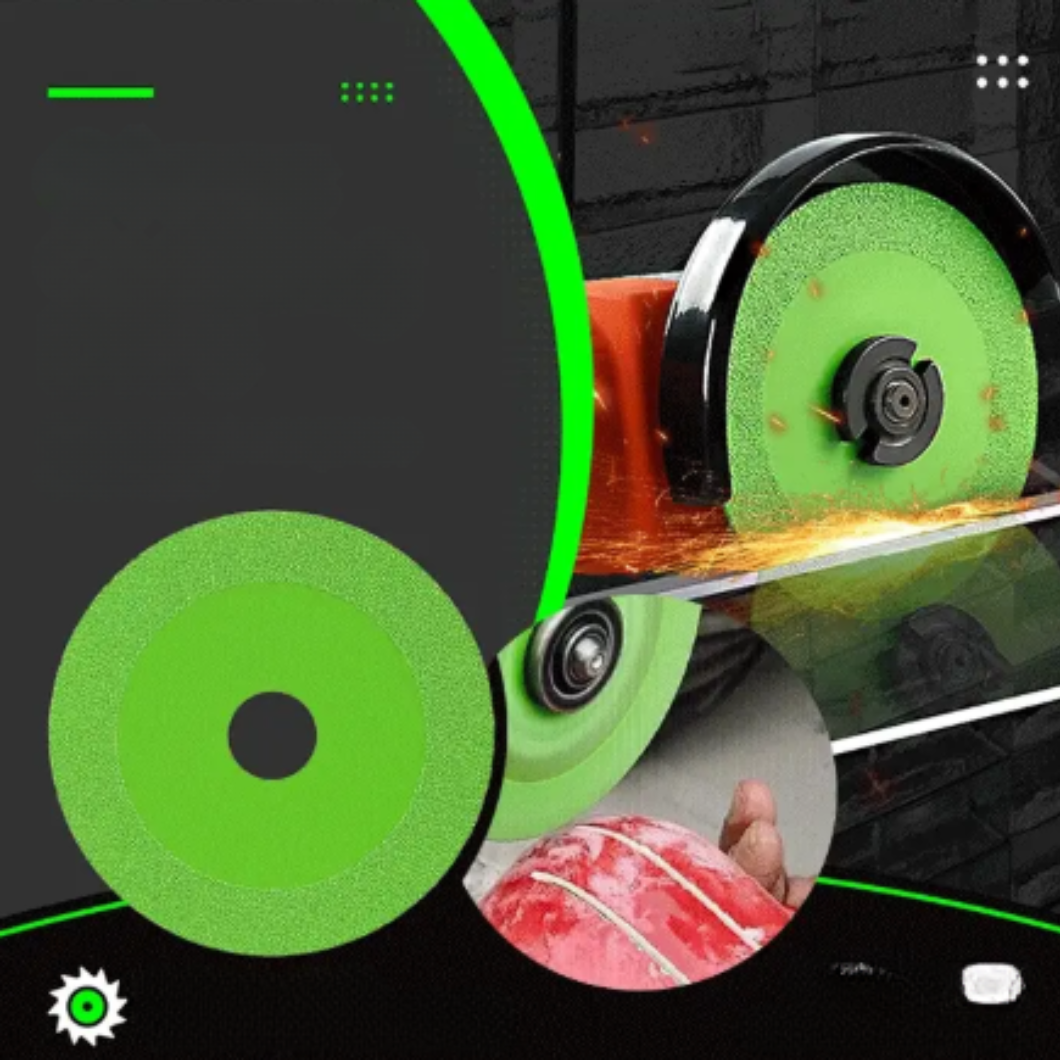 Diamant-Glasschneider | Präzisions-Trennscheibe für Glas, Keramik & Fliesen | GlasCutter™ 1 mm