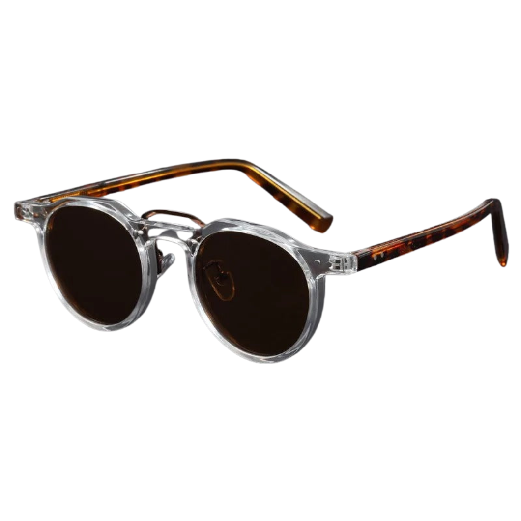 Retro Sonnenbrille 70er Stil | UV400 Schutz & Kratzfest | Minimalistisches Design & Robuster Rahmen | Unisex
