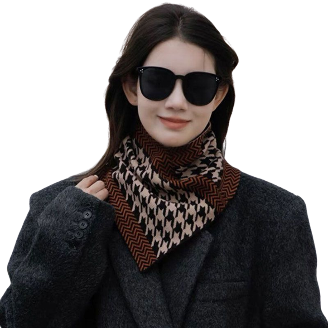 Dreieckstuch Damen | Weiches Halstuch aus Garn | Stylisch & Warm für Herbst & Winter | Perfektes Geschenk für Sie