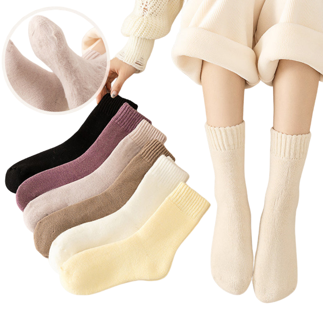 Unisex Thermo-Wintersocken | Selbstheizend | 3 Paar | Weich & Feuchtigkeitsregulierend