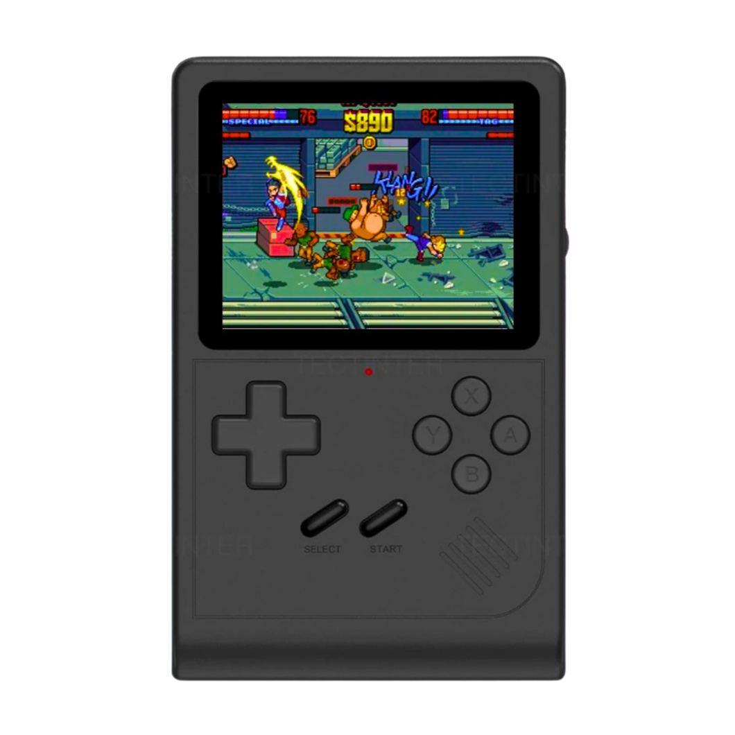 Retro Handgerät Spielkonsole | Klassische Arcade-Spiele | Tragbar & Kinderfreundlich