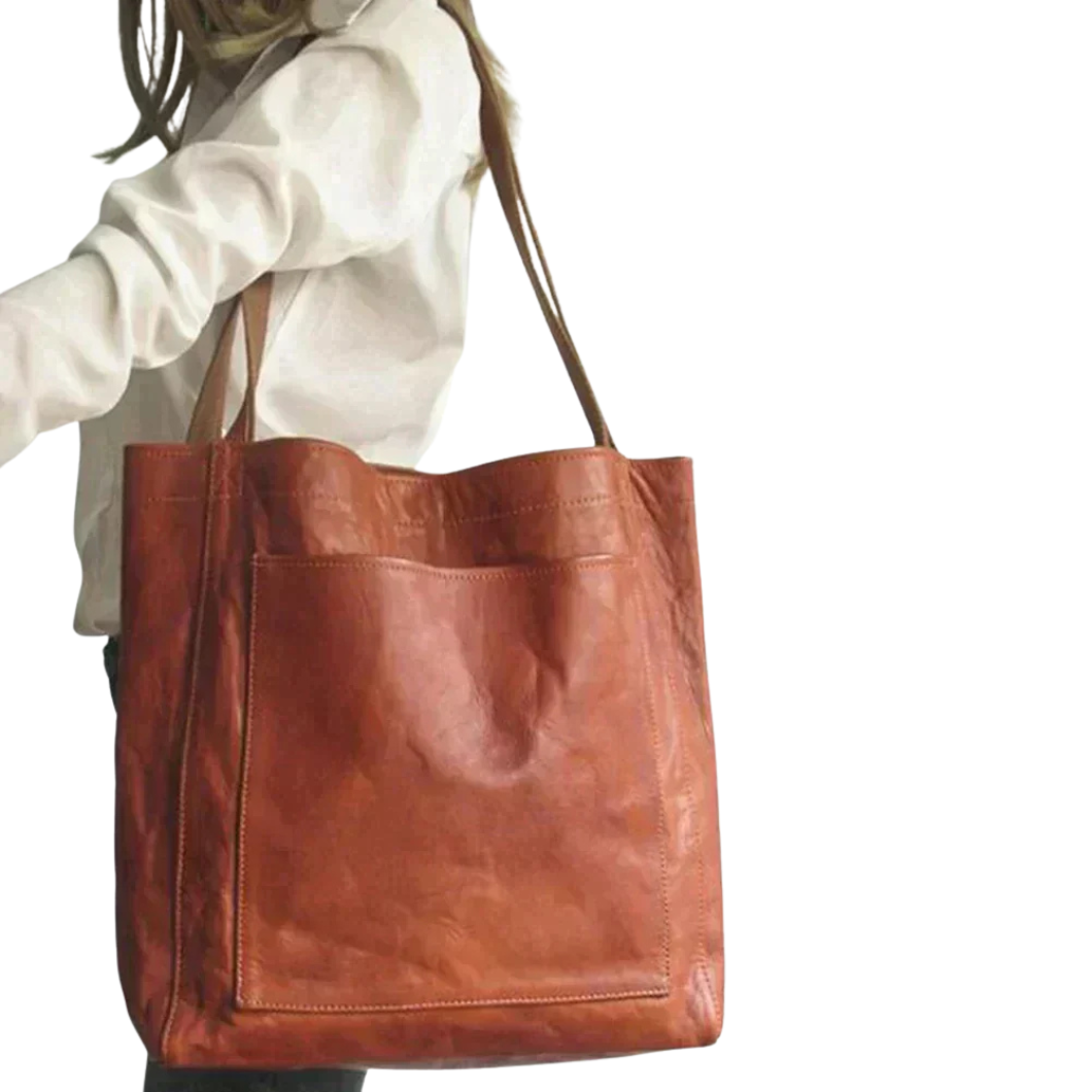 Luxus Handtasche | Hochwertiges Kunstleder | Zeitloses Design & Geräumiges Innenfach