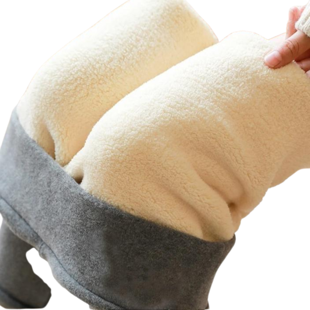 Damen Thermo-Leggings | Fleece Gefüttert | Weich & Dehnbar für Winterkomfort