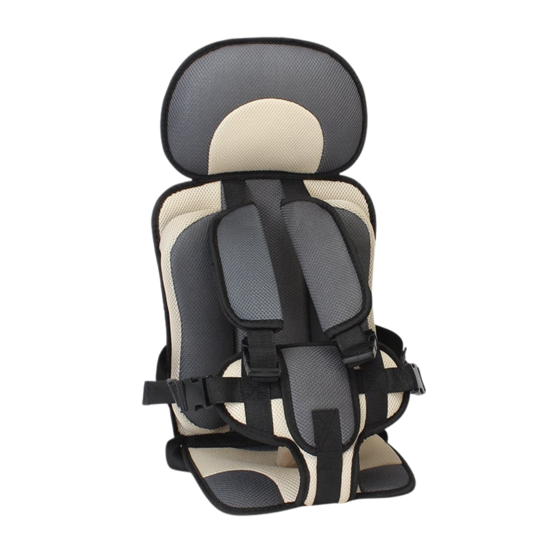 Tragbarer Kindersitz | Faltbar & sicher | 5-Punkt-Gurt & atmungsaktives Mesh