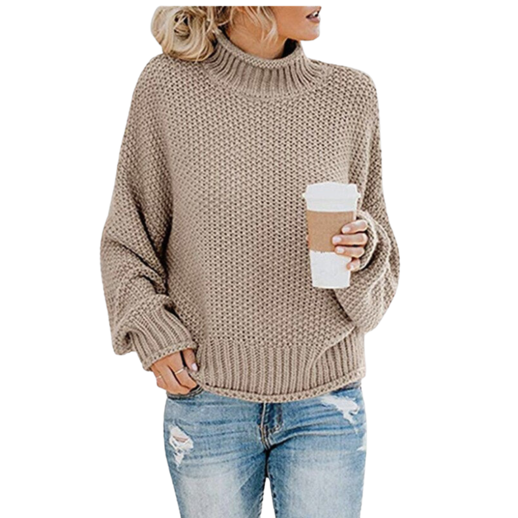 Damen Pullover | Weiches Strickmaterial | Nachhaltig & Pflegeleicht | Lockere Passform