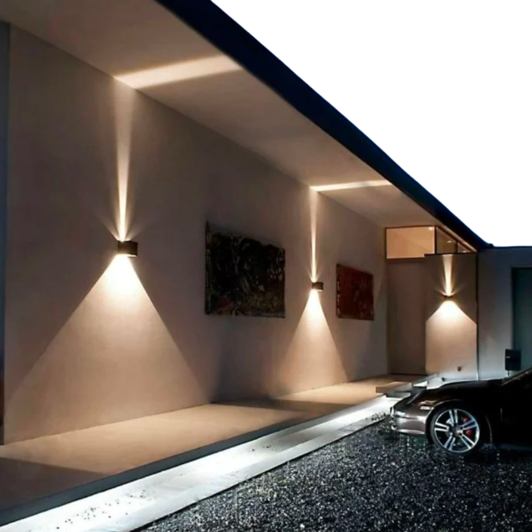 Kabellose LED-Wandlampe | Bewegungssensor & 3 Modi | USB Wiederaufladbar | Warmweißes Licht (3000K) | Modernes Design