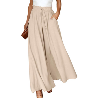 Lockere Hose Mit Weitem Bein Für Damen | Sommer