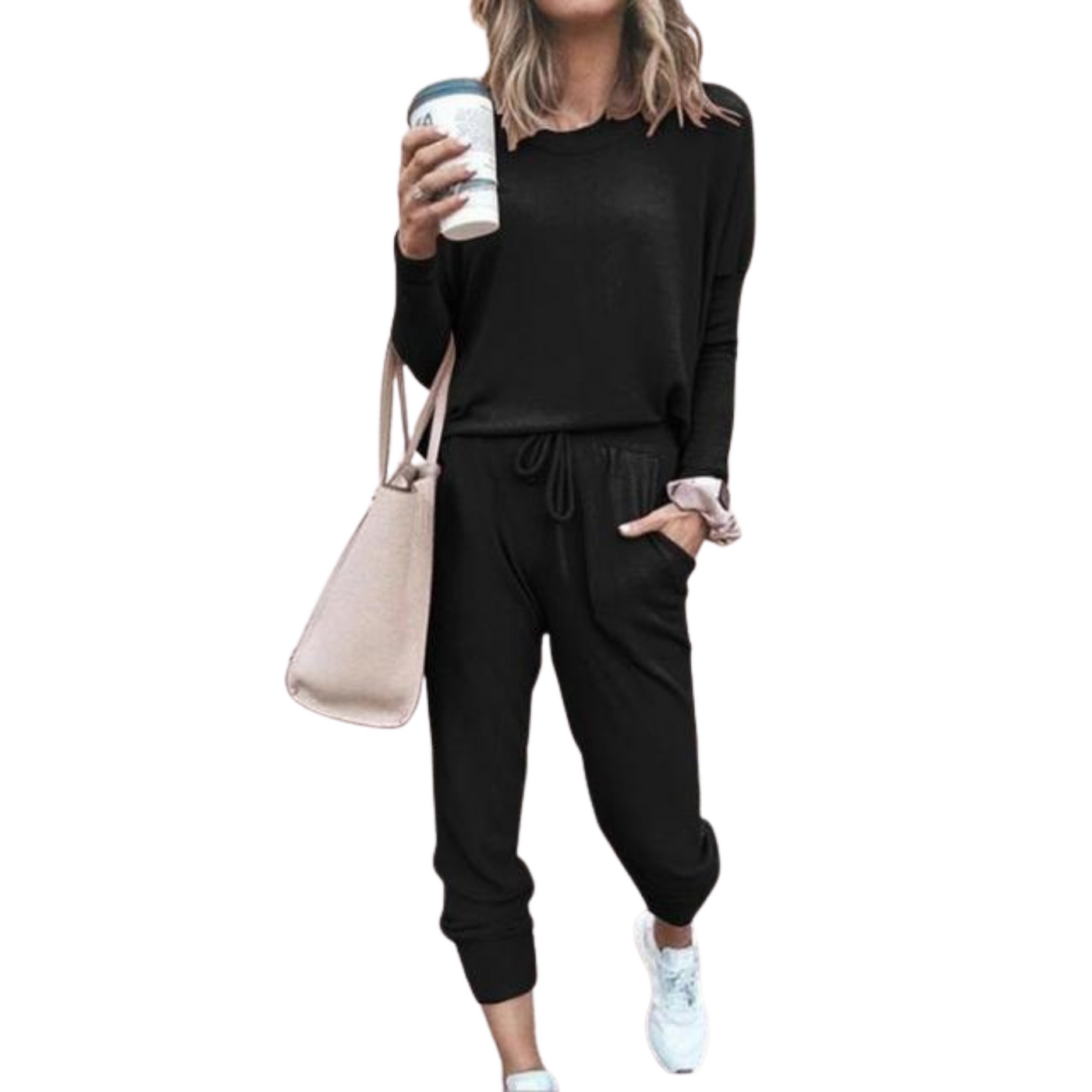 Damen Trainingsanzug | Zweiteilig Set | Hoodie & Jogginghose | Herbst Casual