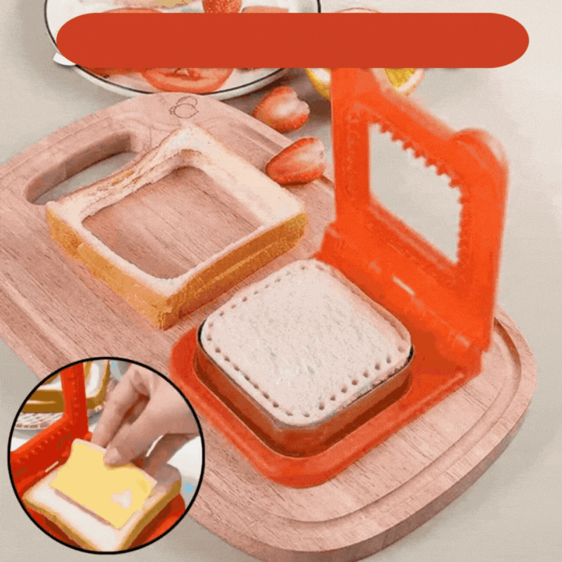 ScheibenPresse™ Bequemes Brotschneiden