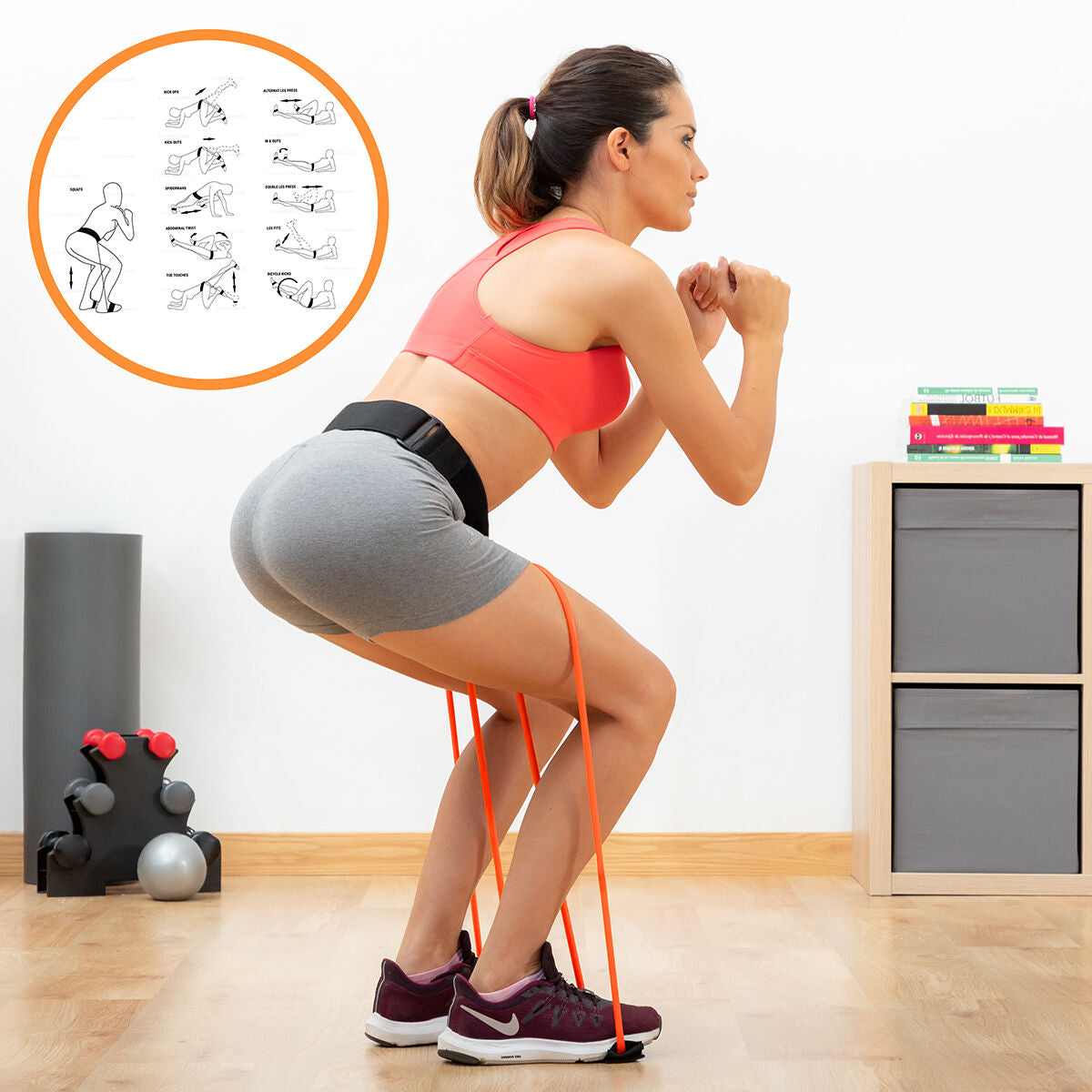 HüftGurt™ Widerstandsverstärktes Workout