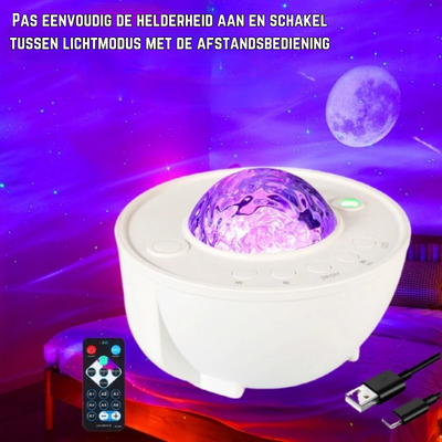 GalaxyGlow™ Galaxy Projektor Nachtlicht
