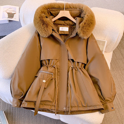 Winterjacke mit Pelz für Damen