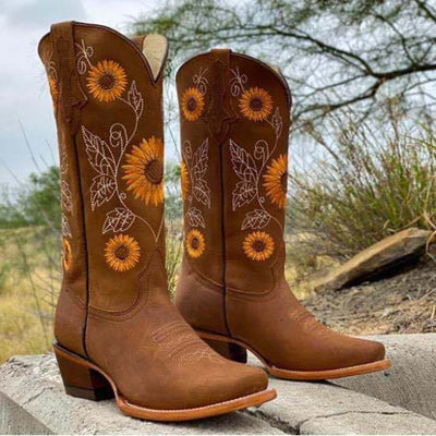"Stella" Lässige Cowboy Boots
