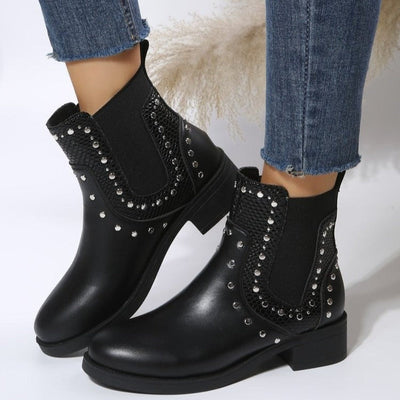"Viola" Modische Chelsea Boots