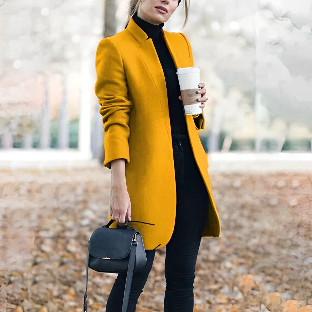 IRENE | Übergangsmantel mit eleganter Silhouette