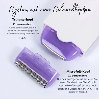 LaserClear™ Schmerzlöse Haarentfernung