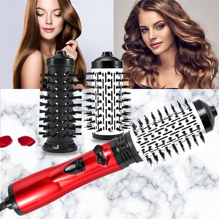 Haardream™ - 3-in-1 Heißluft-Styler und rotierender Föhn für trockenes