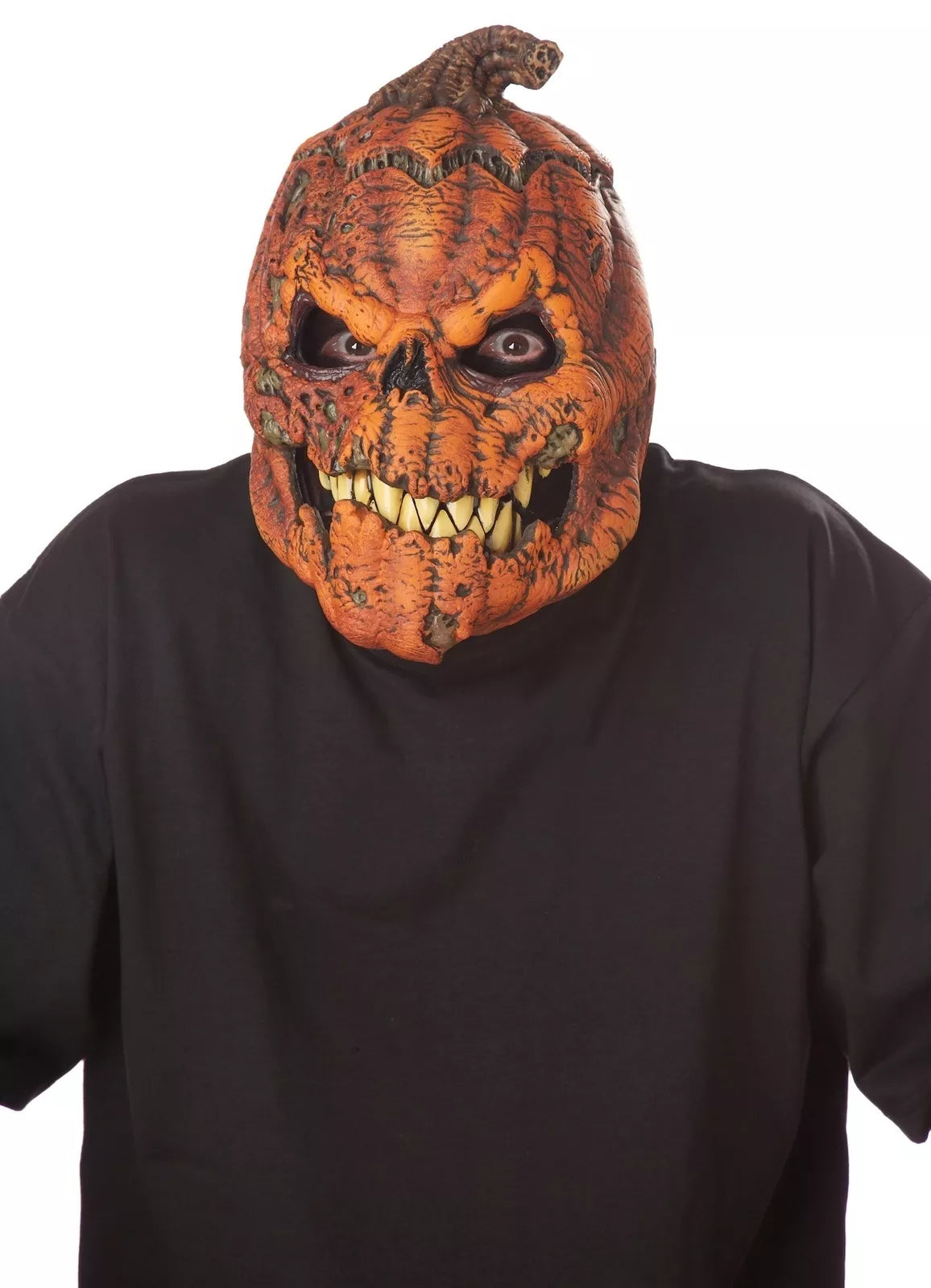 Halloween Kürbis Maske mit Anti-Bewegung | Dunkle Ernte Überkopfmaske | Beweglicher Mund & Gruseldesign | Komfortabel