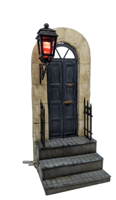Buchstützen Deko | 2D Bücher-Tür Design | Kreatives Wohnaccessoire für Leseratten