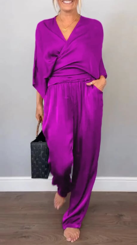 Teodora™ Glatte Satin-Eleganz