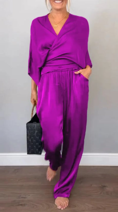 Teodora™ Glatte Satin-Eleganz