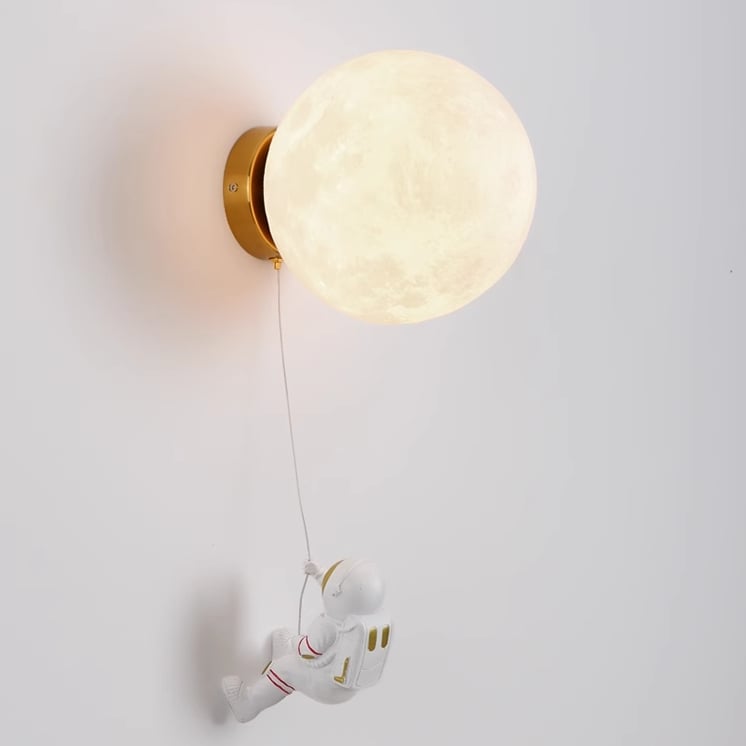 Creative Moon Astronaut Wandleuchte