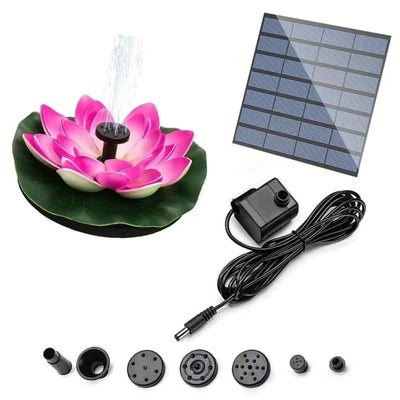 LotusGlanz™ Solarbetriebene Garten-Oase