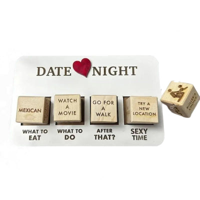 LoveDice - Entdecke neue Abenteuer mit 4 Würfeln für romantische Abende | 50% RABATT