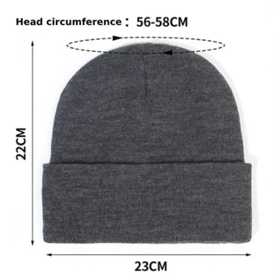 Unisex Beanie | Anti-Statik & Anti-Frizz | Weiches, Glattes Gewebe | Verwirrungsfreies Design