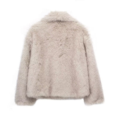 Charlotte - Luxus Plüsch Winterjacke