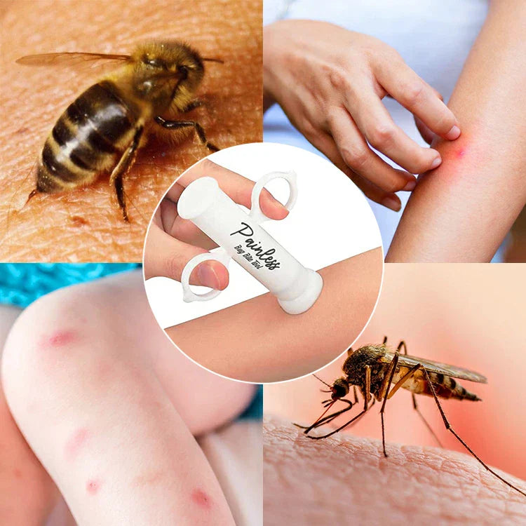 2+2 Gratis | Insektenstich Entferner | Gift- & Stichsauger aus Silikon | Soforthilfe bei Mücken- & Wespenstichen | Für Kinder & Erwachsene