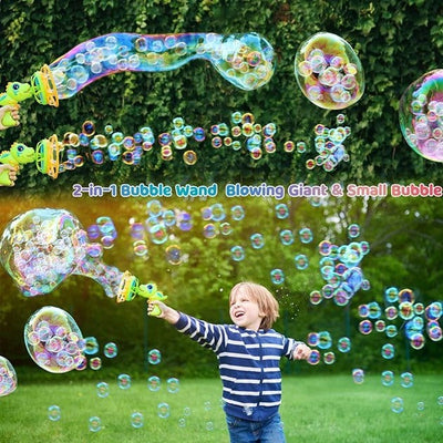 Dinosaurier Seifenblasen Blaster | Tragbar & Leise | Kindersicheres ABS