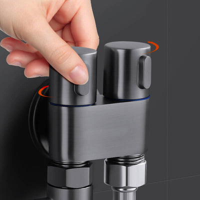 ZweiVentil™ Doppelter Wasserfluss-Regler