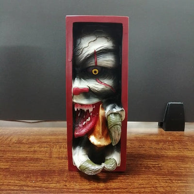 Bücherregaldekoration | Fantasy-Horror Werwolf | Bücherregaleinsatz & Blickfang