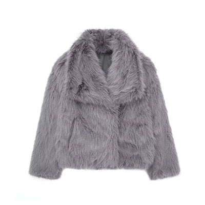 Charlotte - Luxus Plüsch Winterjacke