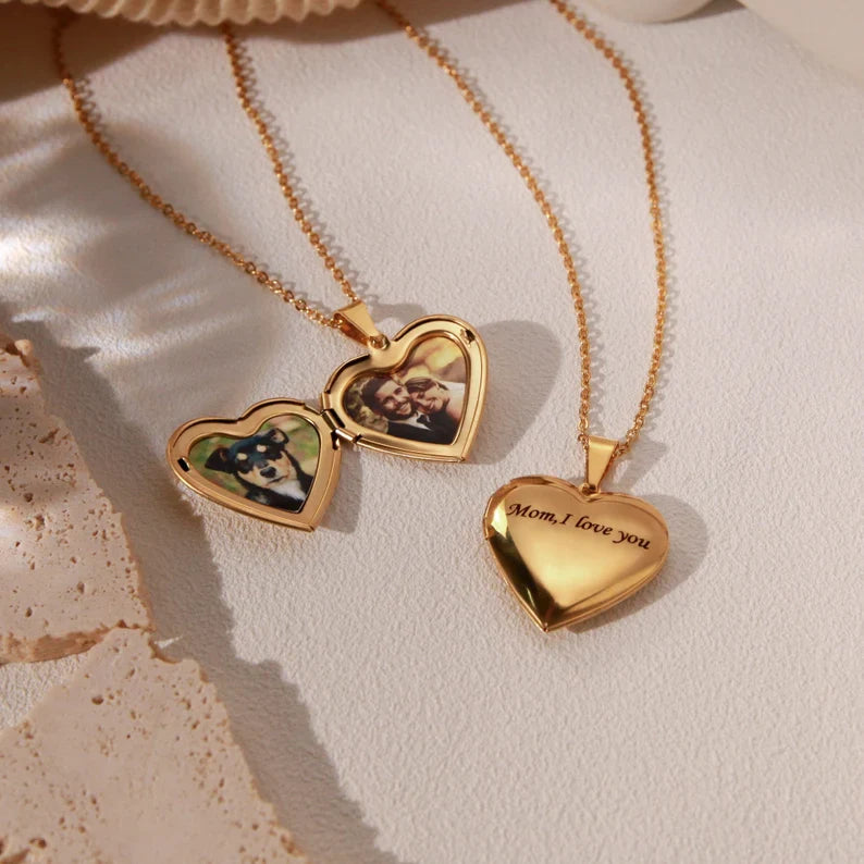 ErinnerungHerz™ Charm mit eingraviertem Sentiment
