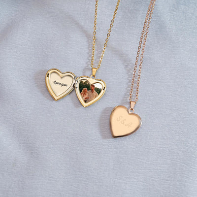ErinnerungHerz™ Charm mit eingraviertem Sentiment