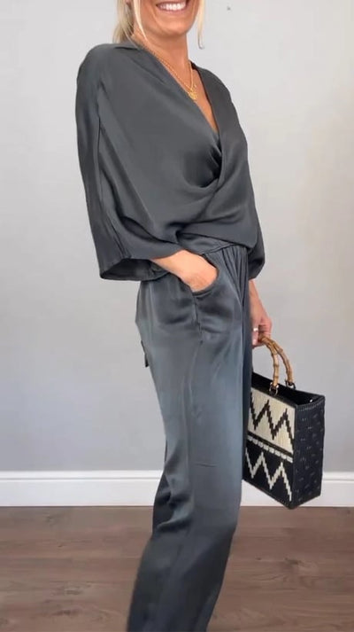 Teodora™ Glatte Satin-Eleganz