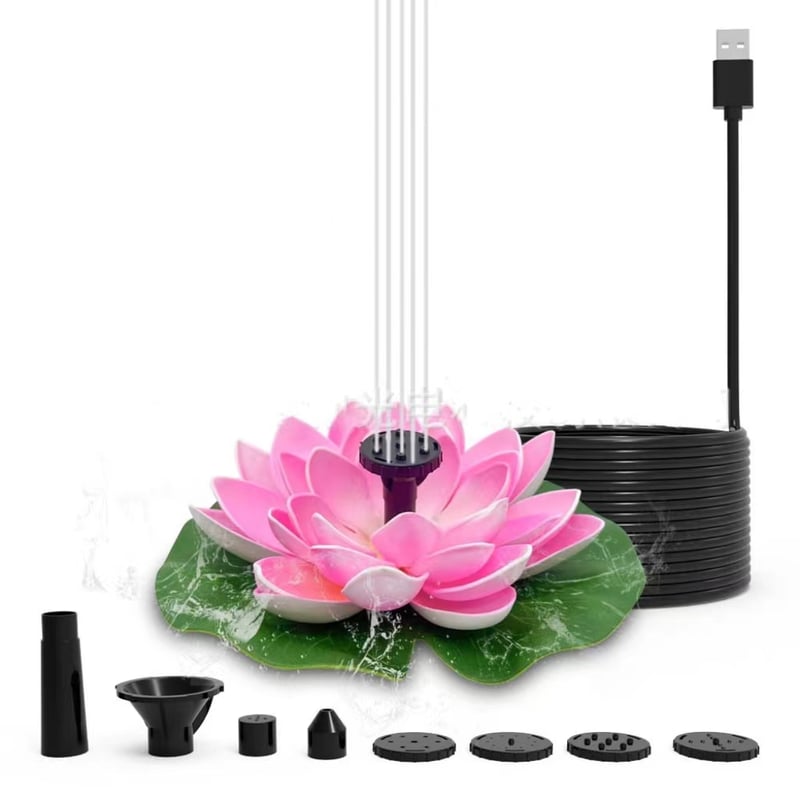 LotusGlanz™ Solarbetriebene Garten-Oase
