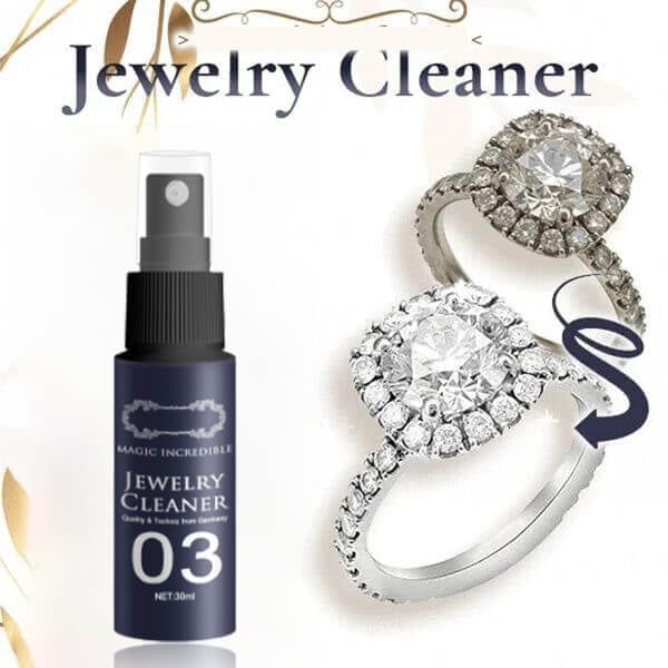 Schmuck Reiniger Spray | Schonende Tiefenreinigung für Gold, Silber & Diamanten | Lang anhaltender Glanz