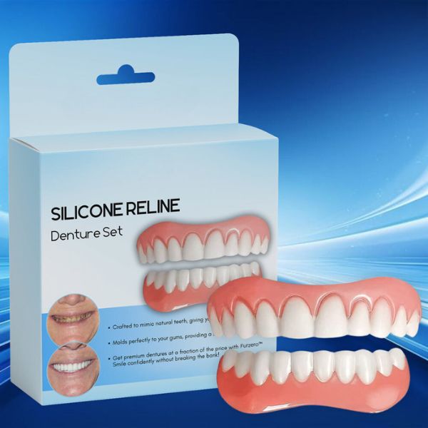 DentureCare™ Silikon-Unterfütterungsset für dauerhaften Komfort