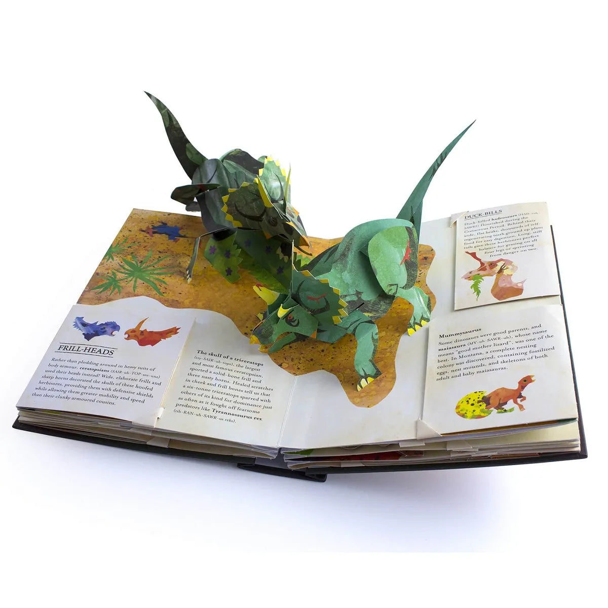 3D Pop-Up-Buch Dinosaurier | Interaktives Kinderbuch | Lehrreiches Abenteuer mit Papierkunst